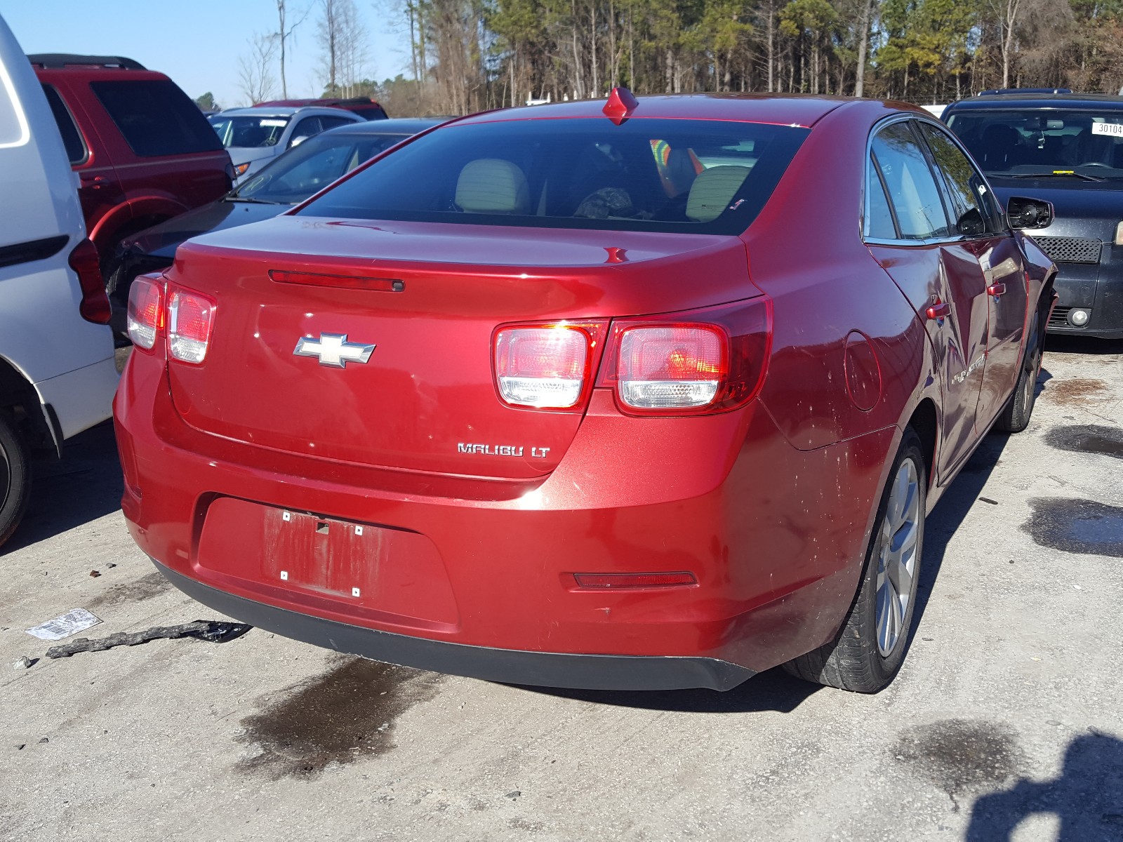 Photo 3 VIN: 1G11G5SX9DF259394 - CHEVROLET MALIBU 3LT 