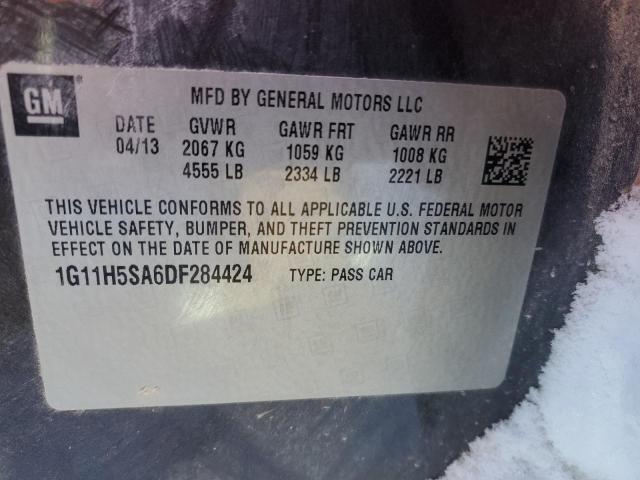 Photo 12 VIN: 1G11H5SA6DF284424 - CHEVROLET MALIBU 