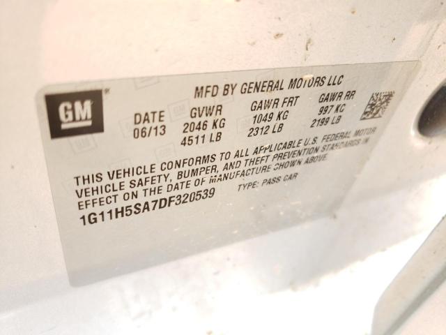 Photo 11 VIN: 1G11H5SA7DF320539 - CHEVROLET MALIBU LTZ 