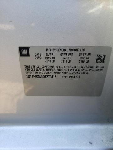 Photo 11 VIN: 1G11H5SA9DF279413 - CHEVROLET MALIBU LTZ 