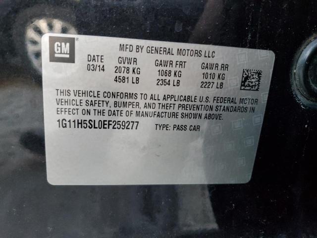 Photo 12 VIN: 1G11H5SL0EF259277 - CHEVROLET MALIBU 