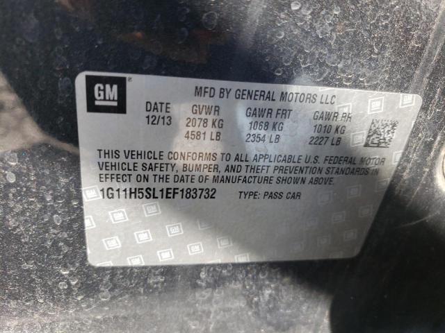 Photo 9 VIN: 1G11H5SL1EF183732 - CHEVROLET MALIBU LTZ 