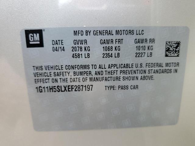 Photo 11 VIN: 1G11H5SLXEF287197 - CHEVROLET MALIBU 