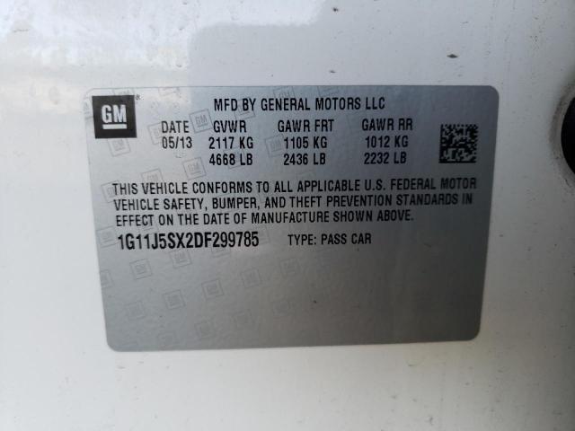 Photo 11 VIN: 1G11J5SX2DF299785 - CHEVROLET MALIBU 