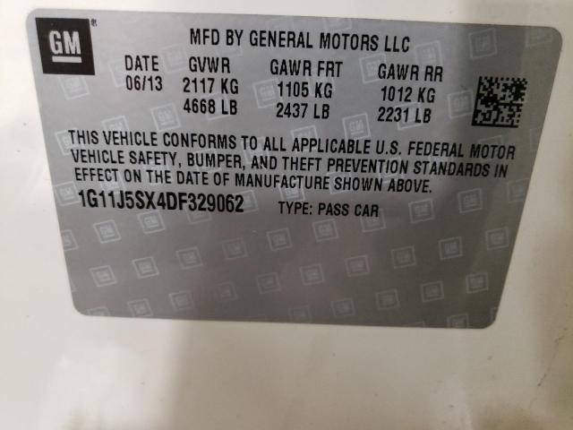 Photo 9 VIN: 1G11J5SX4DF329062 - CHEVROLET MALIBU LTZ 