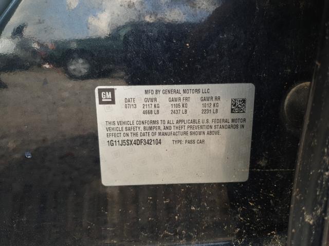 Photo 9 VIN: 1G11J5SX4DF342104 - CHEVROLET MALIBU LTZ 