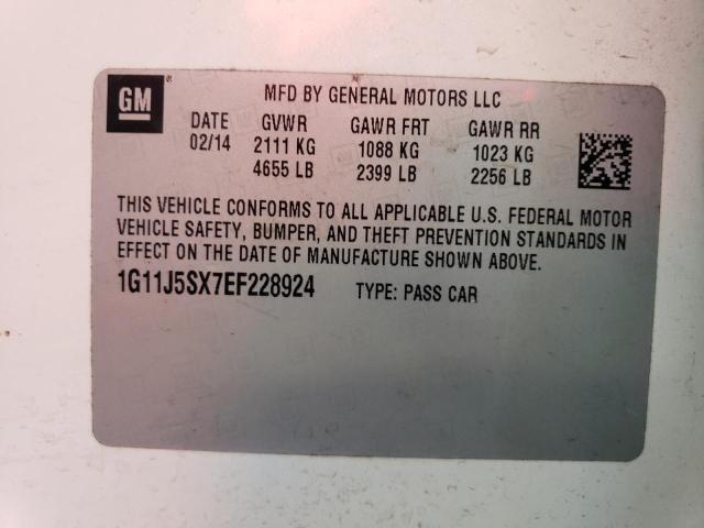 Photo 11 VIN: 1G11J5SX7EF228924 - CHEVROLET MALIBU LTZ 