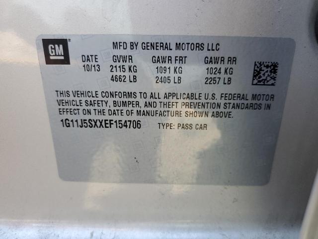 Photo 9 VIN: 1G11J5SXXEF154706 - CHEVROLET MALIBU LTZ 