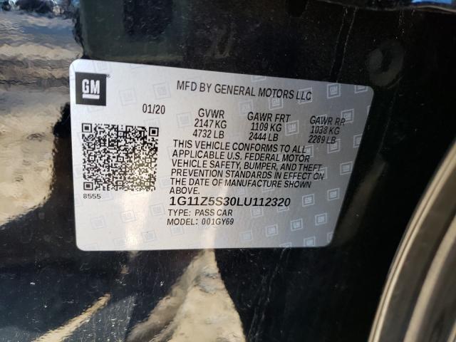 Photo 9 VIN: 1G11Z5S30LU112320 - CHEVROLET IMPALA LT 