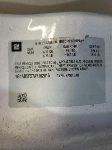 Photo 12 VIN: 1G1AB5F57A7102816 - CHEVROLET ALL MODELS 