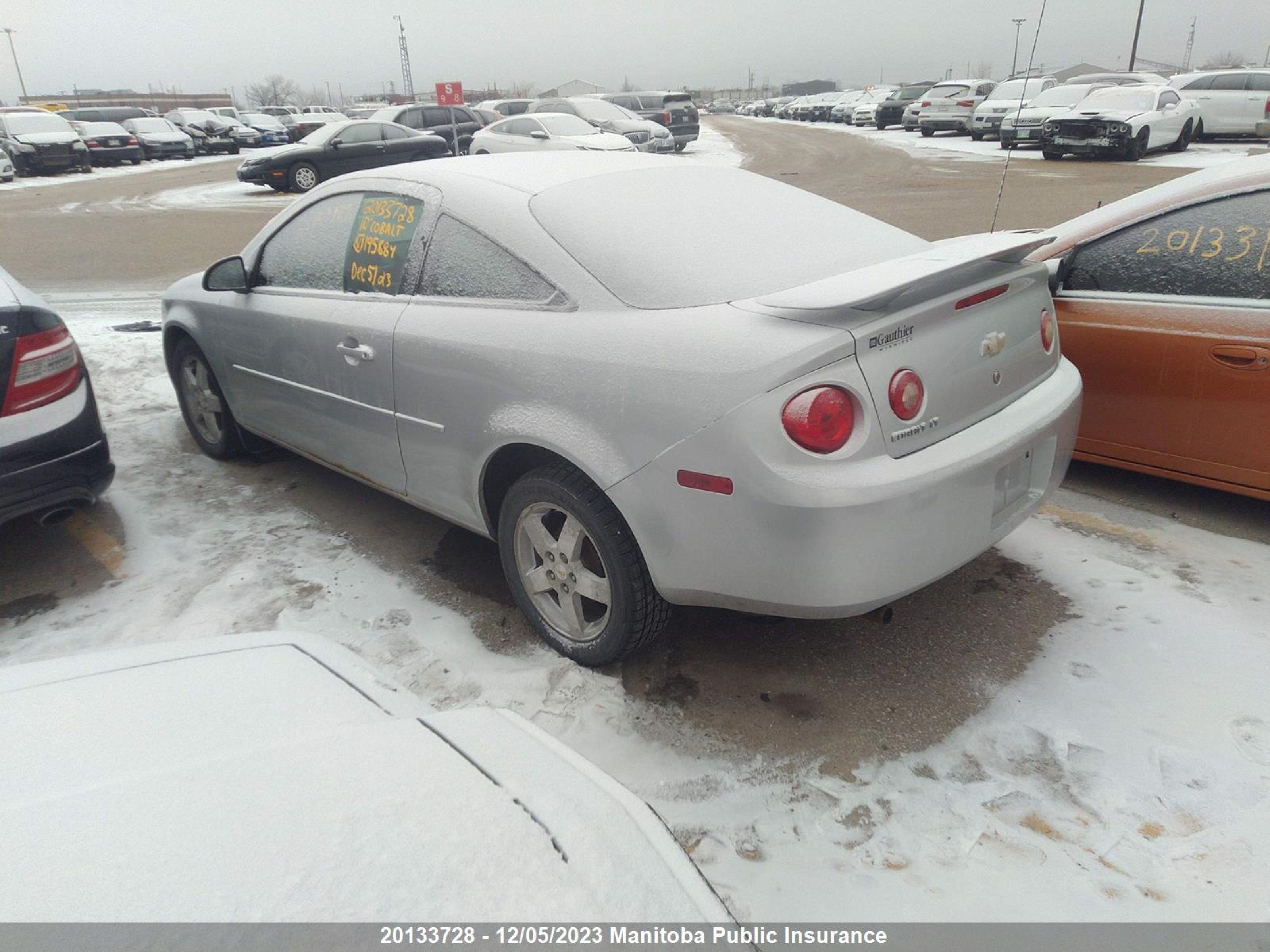 Photo 2 VIN: 1G1AD1F51A7195884 - CHEVROLET COBALT 