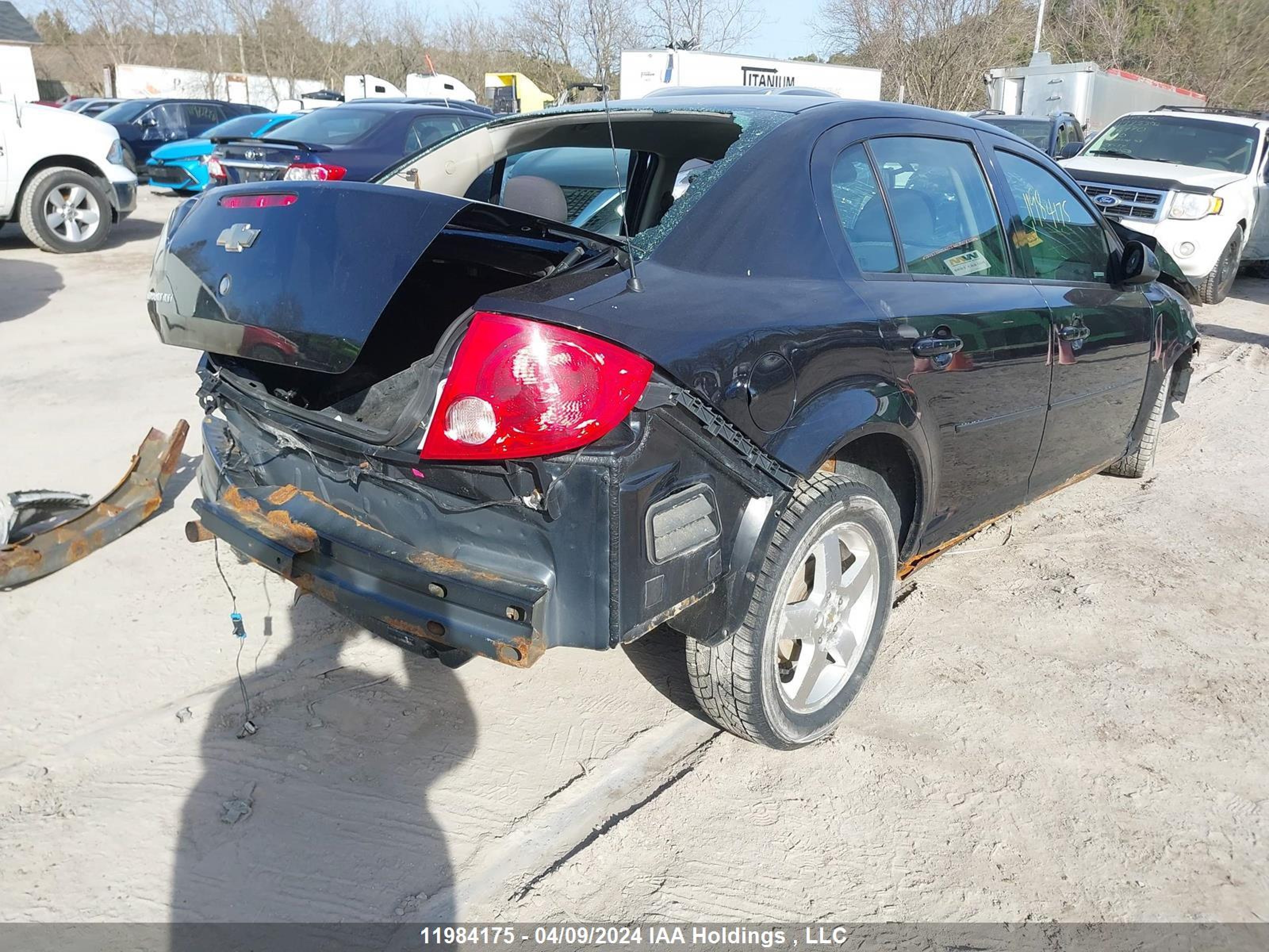 Photo 3 VIN: 1G1AD5F55A7187326 - CHEVROLET COBALT 