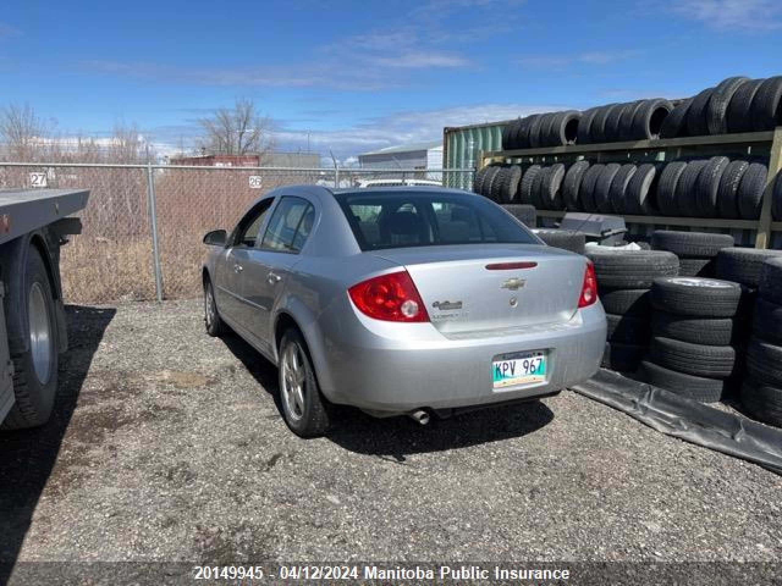 Photo 2 VIN: 1G1AD5F57A7208094 - CHEVROLET COBALT 