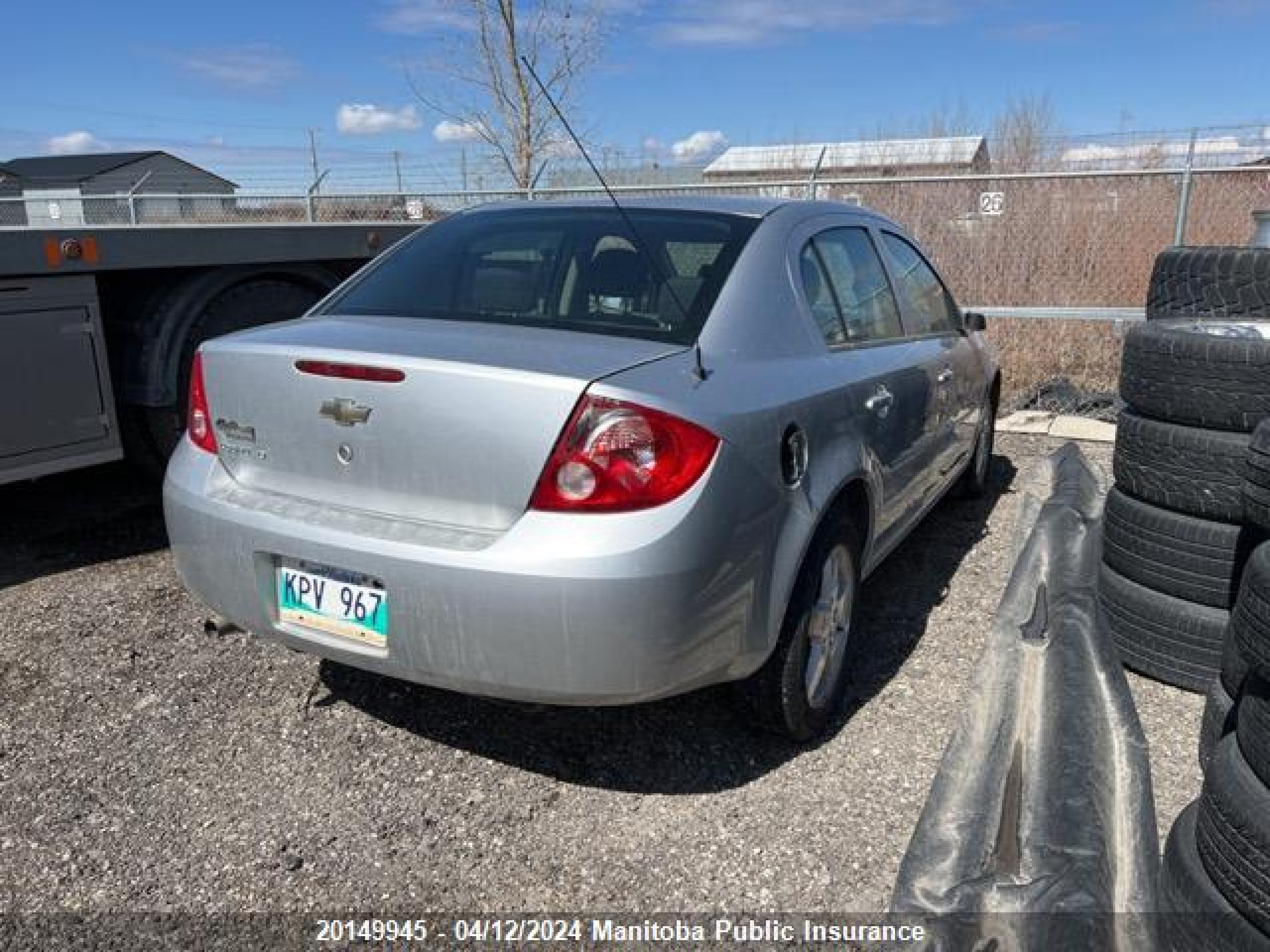 Photo 3 VIN: 1G1AD5F57A7208094 - CHEVROLET COBALT 