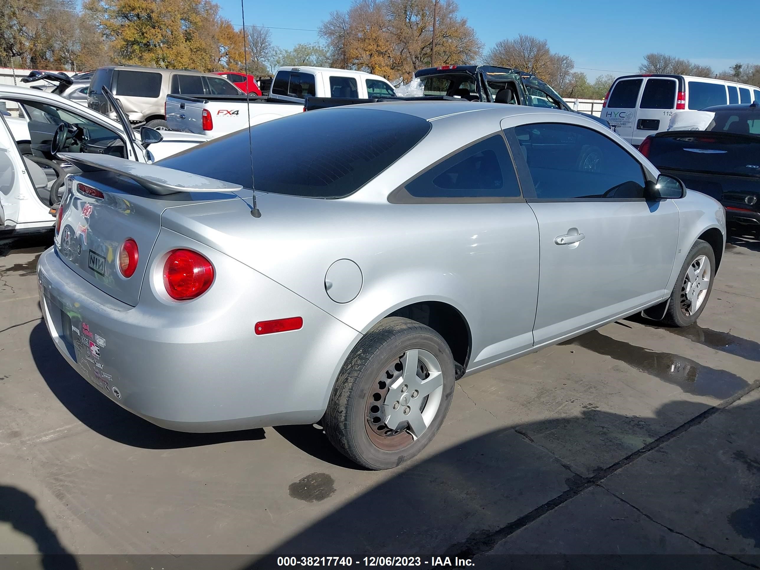 Photo 3 VIN: 1G1AK15F677298341 - CHEVROLET COBALT 