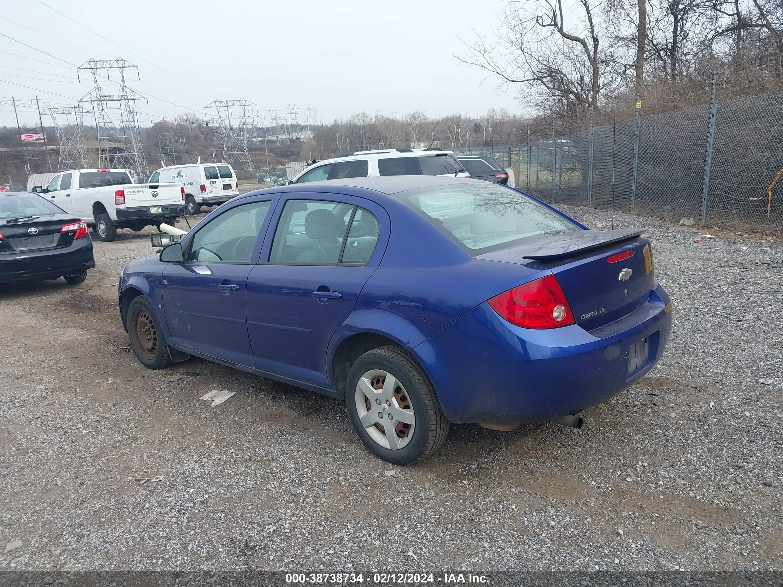 Photo 2 VIN: 1G1AK55F877117604 - CHEVROLET COBALT 