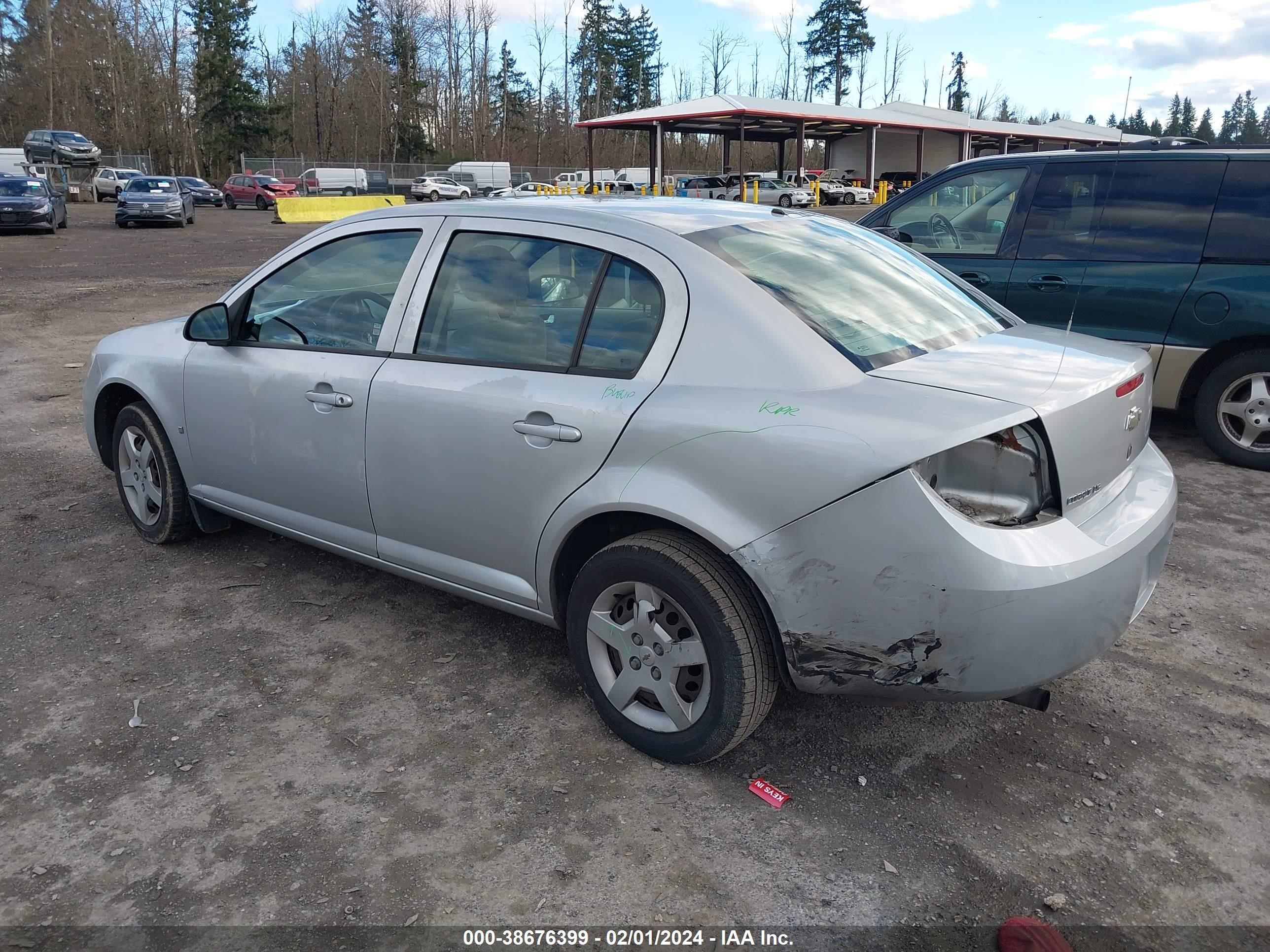 Photo 2 VIN: 1G1AK58F187213135 - CHEVROLET COBALT 