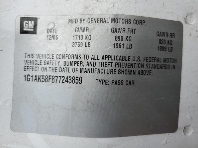 Photo 11 VIN: 1G1AK58F877243859 - CHEVROLET ALL MODELS 