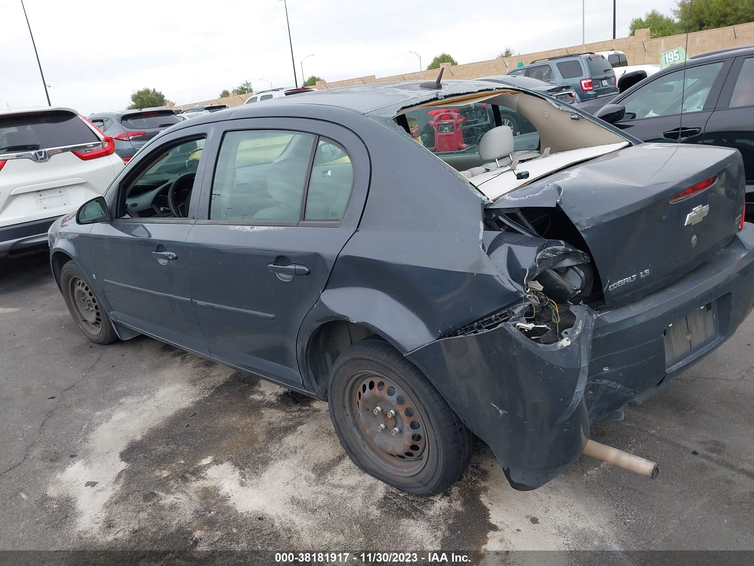 Photo 2 VIN: 1G1AK58HX97189081 - CHEVROLET COBALT 