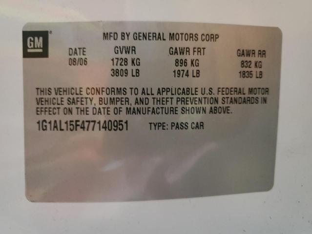 Photo 11 VIN: 1G1AL15F477140951 - CHEVROLET COBALT 