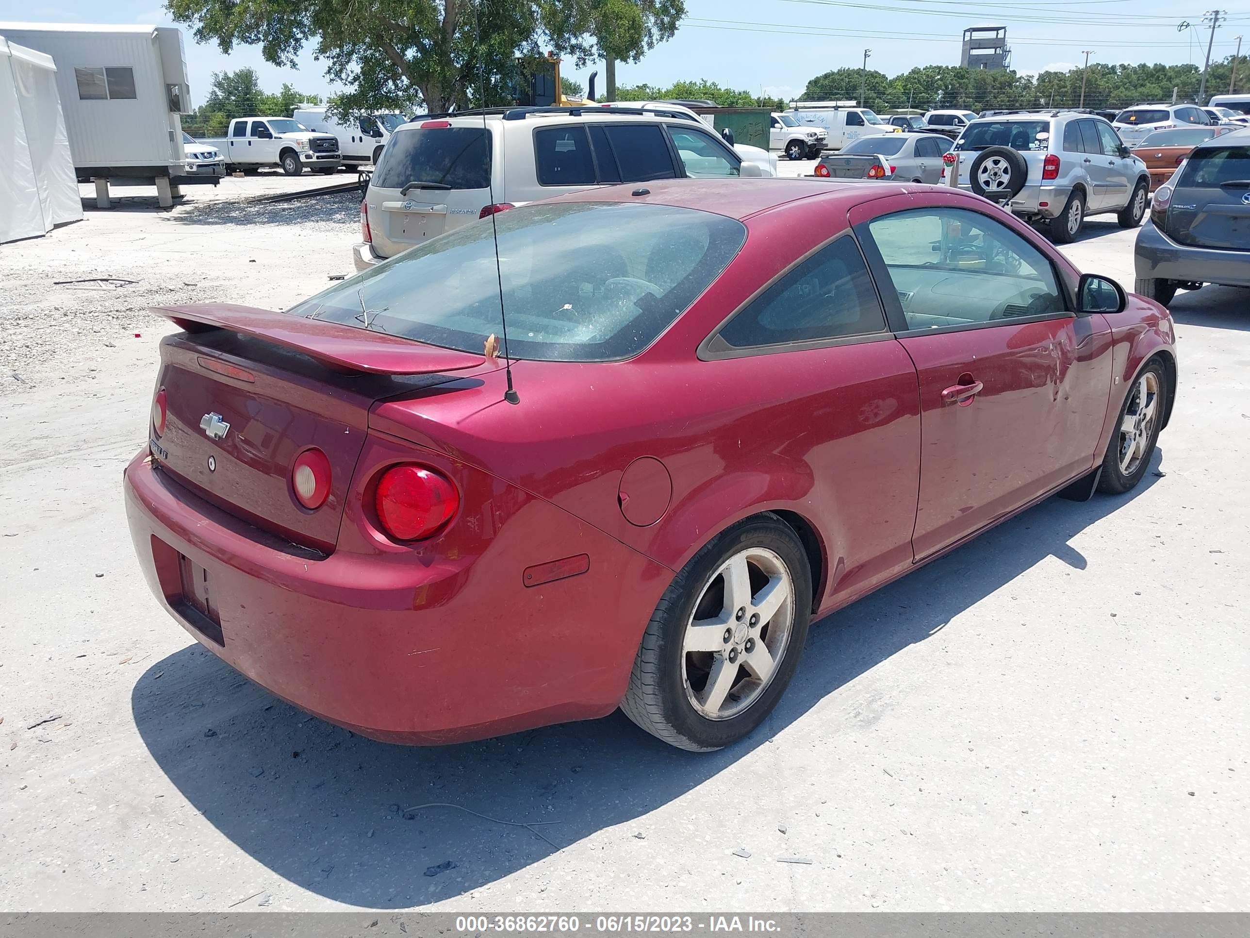 Photo 3 VIN: 1G1AL18FX77354144 - CHEVROLET COBALT 