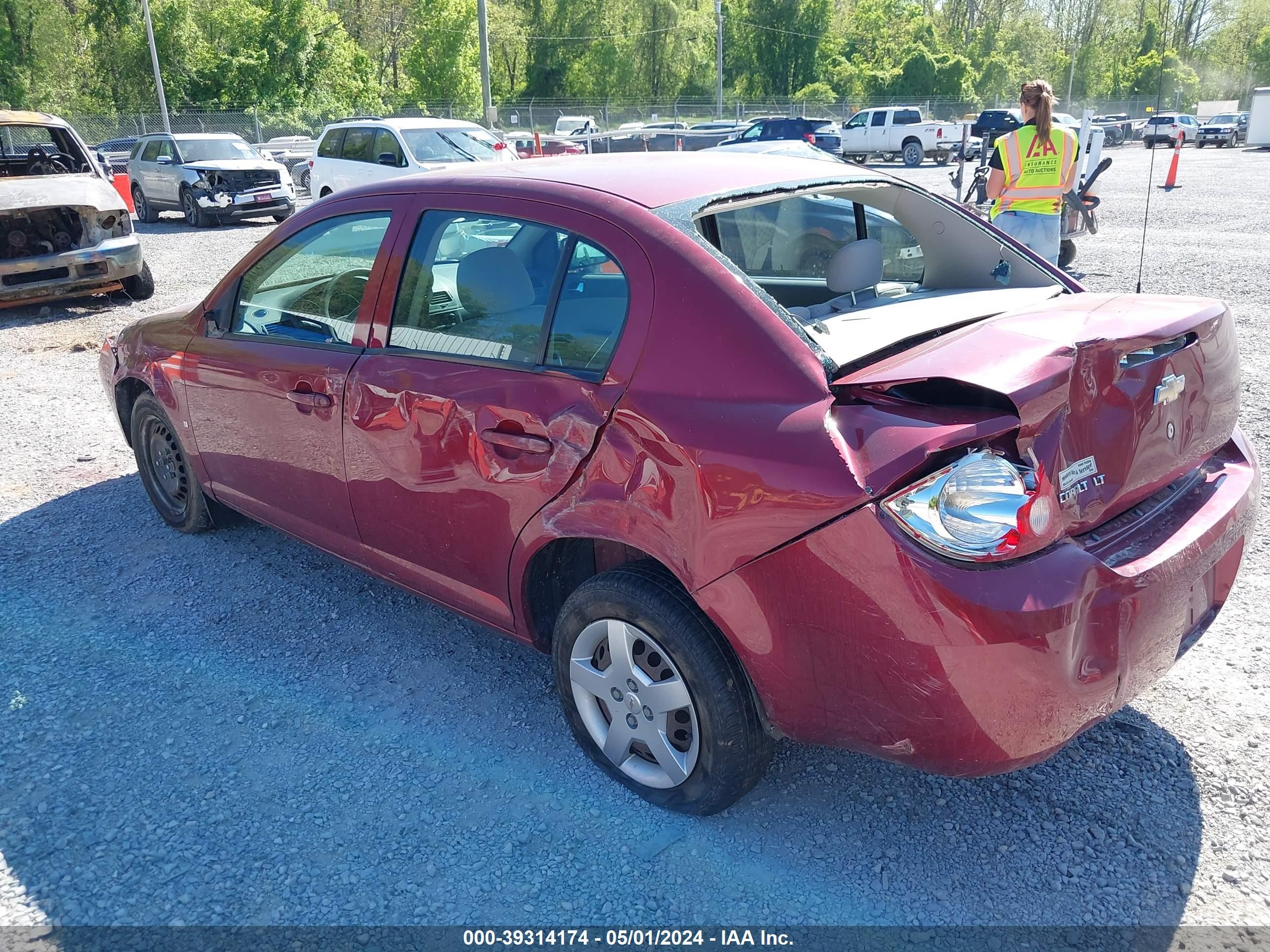 Photo 2 VIN: 1G1AL55F277217632 - CHEVROLET COBALT 