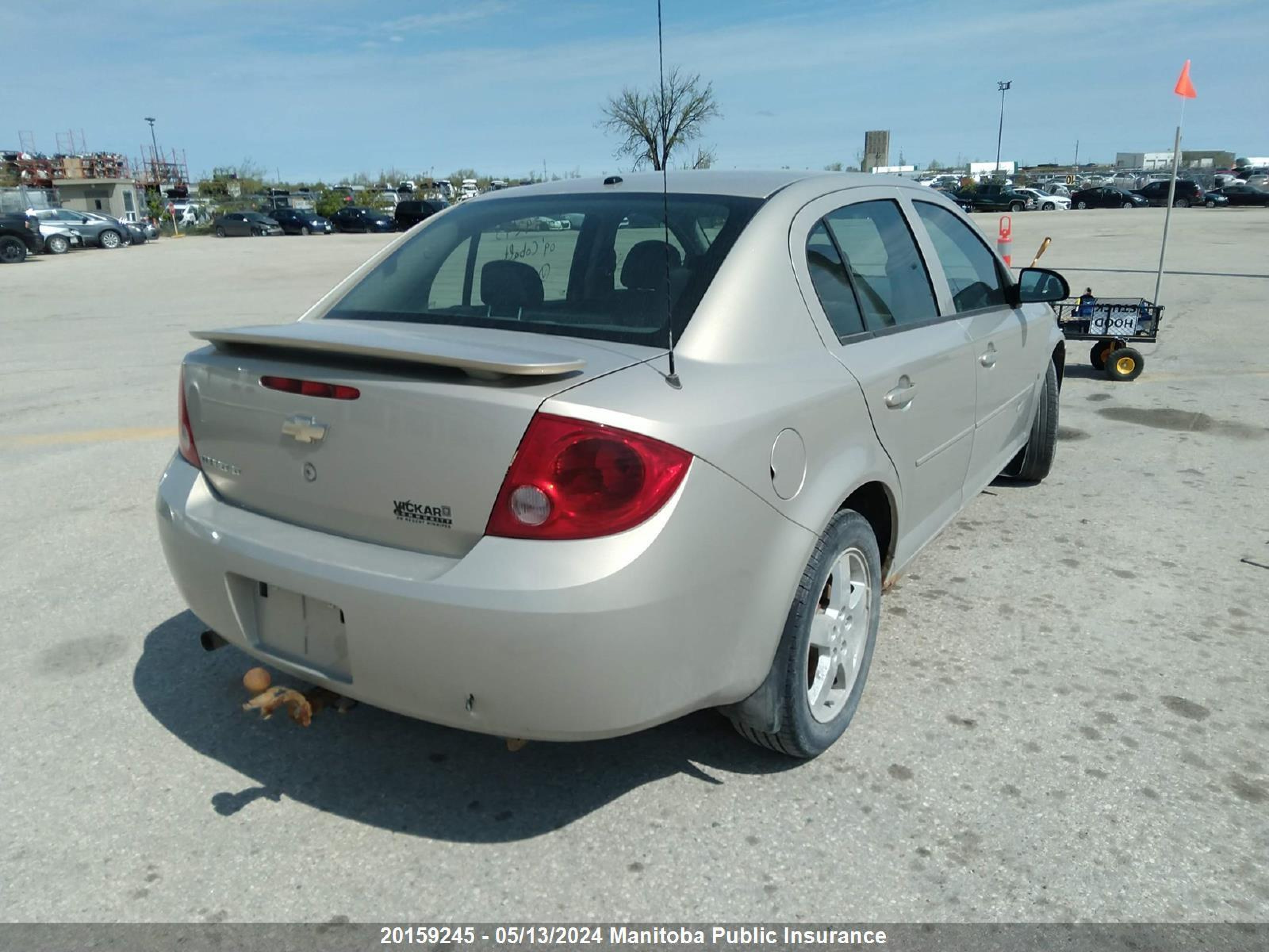 Photo 3 VIN: 1G1AL55H397165349 - CHEVROLET COBALT 