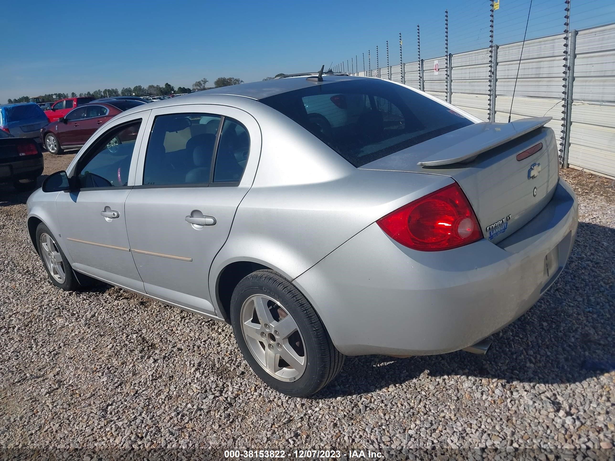 Photo 2 VIN: 1G1AL58F087249315 - CHEVROLET COBALT 