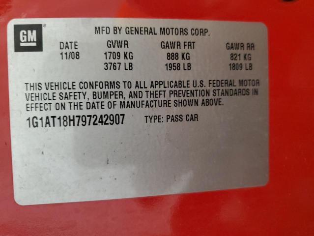 Photo 11 VIN: 1G1AT18H797242907 - CHEVROLET COBALT 