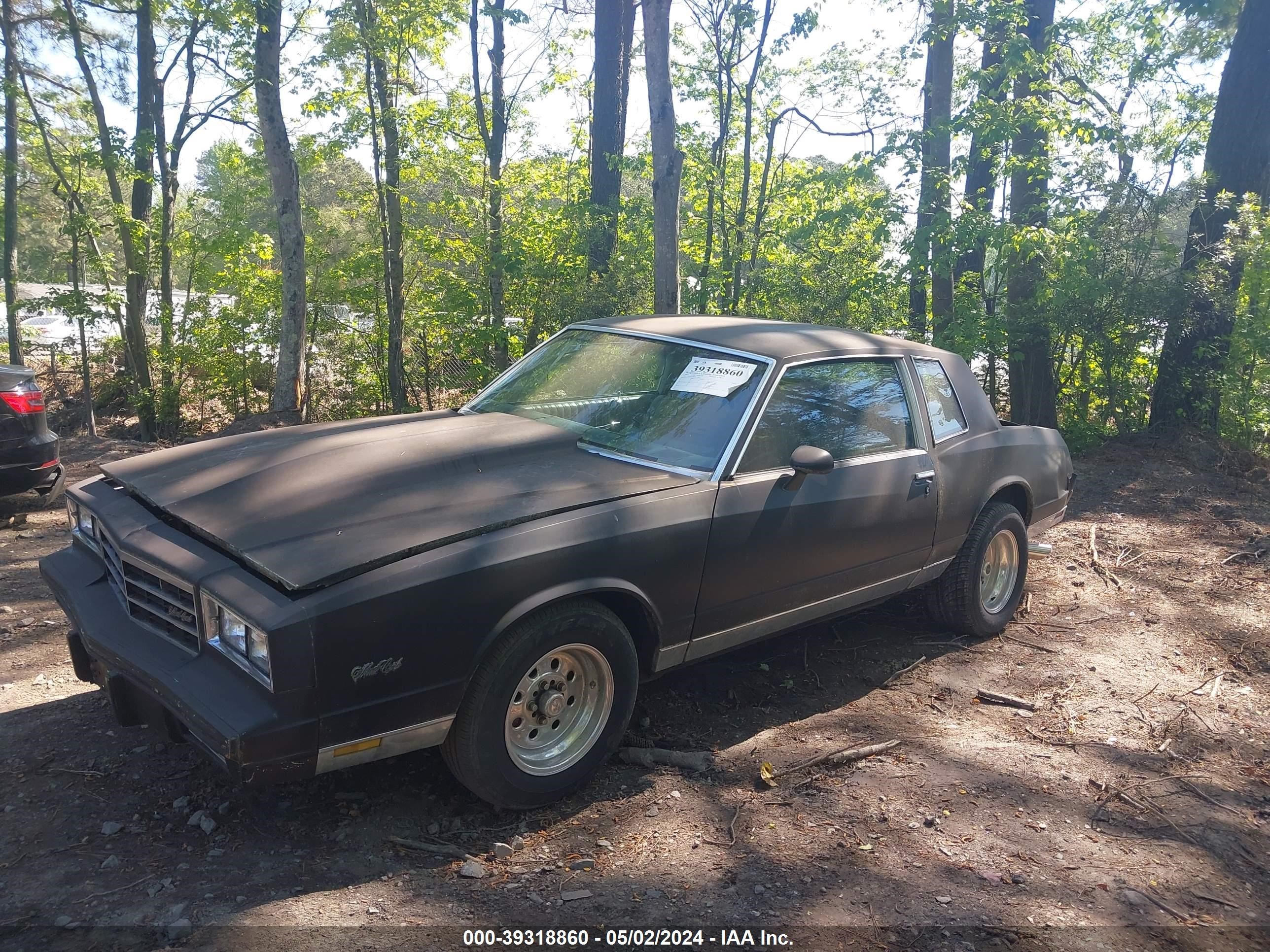 Photo 1 VIN: 1G1AZ37H8DR110831 - CHEVROLET MONTE CARLO 