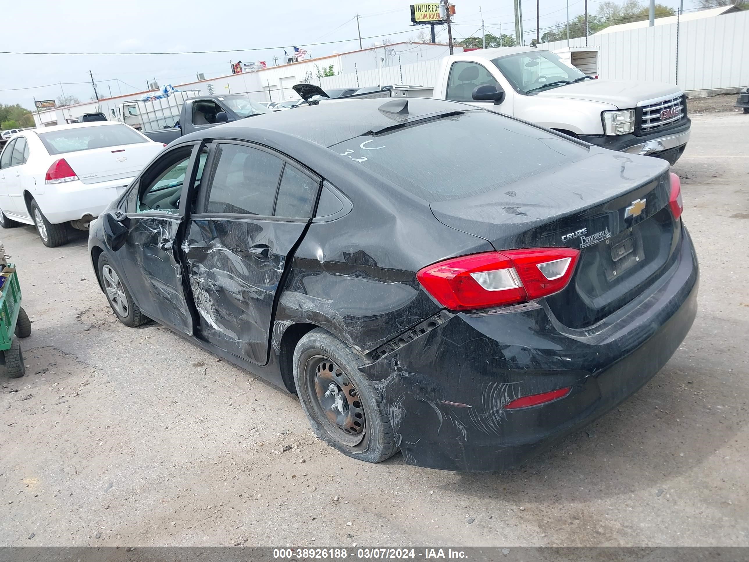 Photo 2 VIN: 1G1BC5SM2H7170806 - CHEVROLET CRUZE 