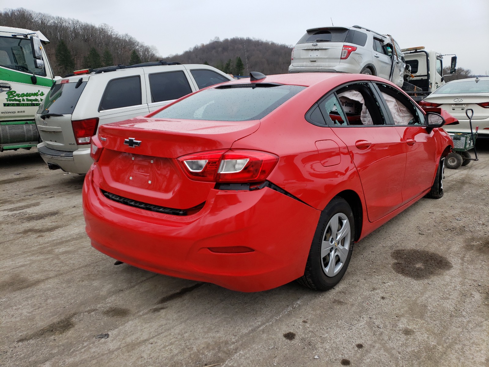 Photo 3 VIN: 1G1BC5SM2H7263132 - CHEVROLET CRUZE LS 