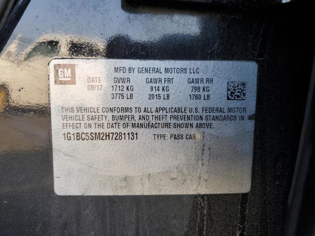 Photo 11 VIN: 1G1BC5SM2H7281131 - CHEVROLET CRUZE 