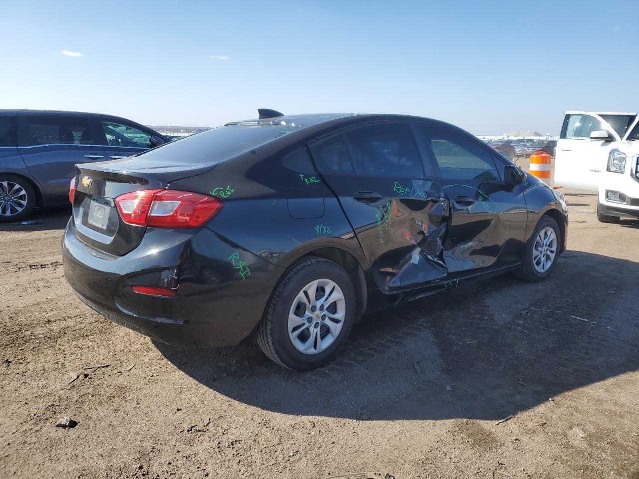 Photo 2 VIN: 1G1BC5SM2K7110371 - CHEVROLET CRUZE 