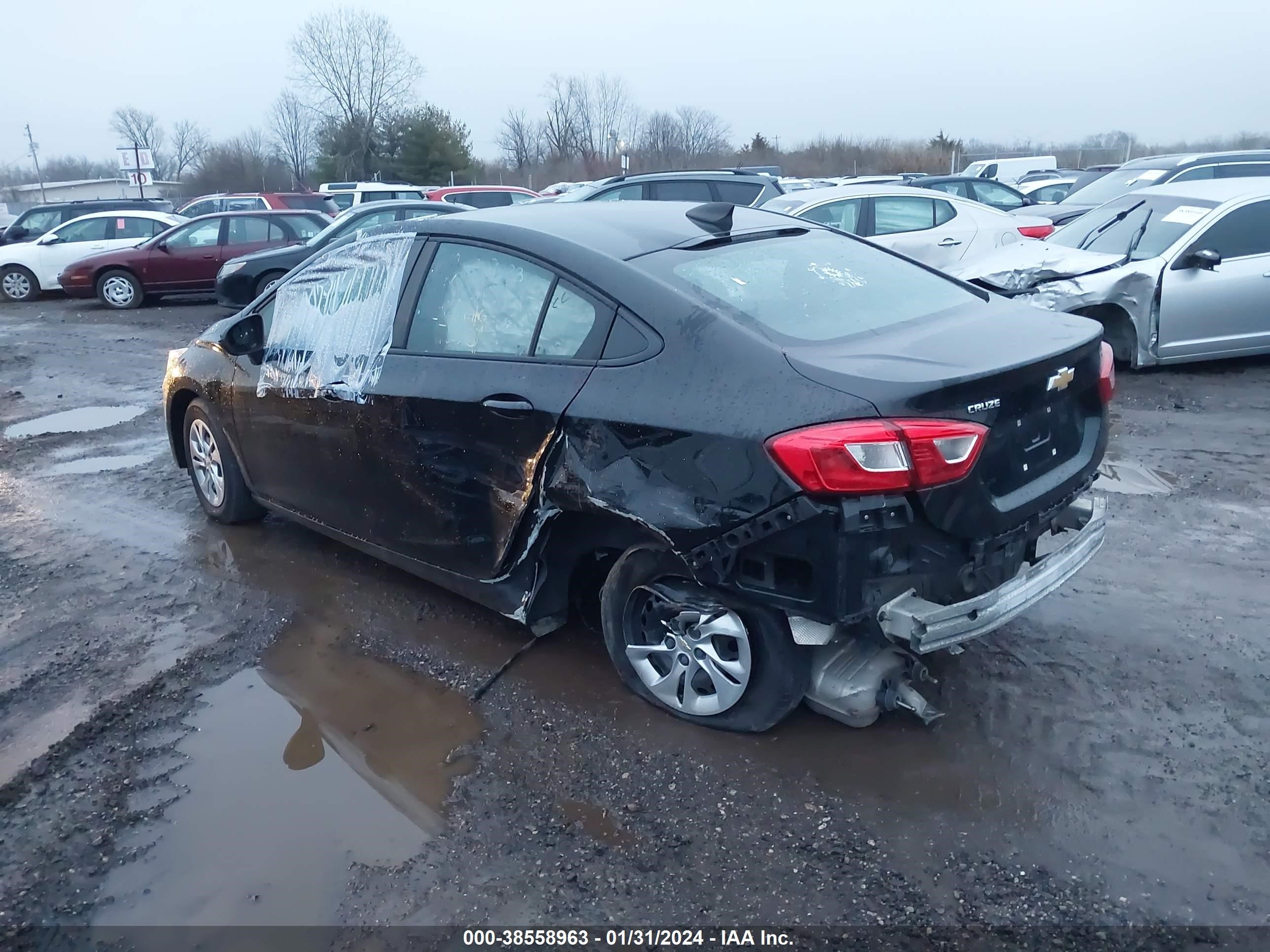 Photo 2 VIN: 1G1BC5SM2K7148490 - CHEVROLET CRUZE 