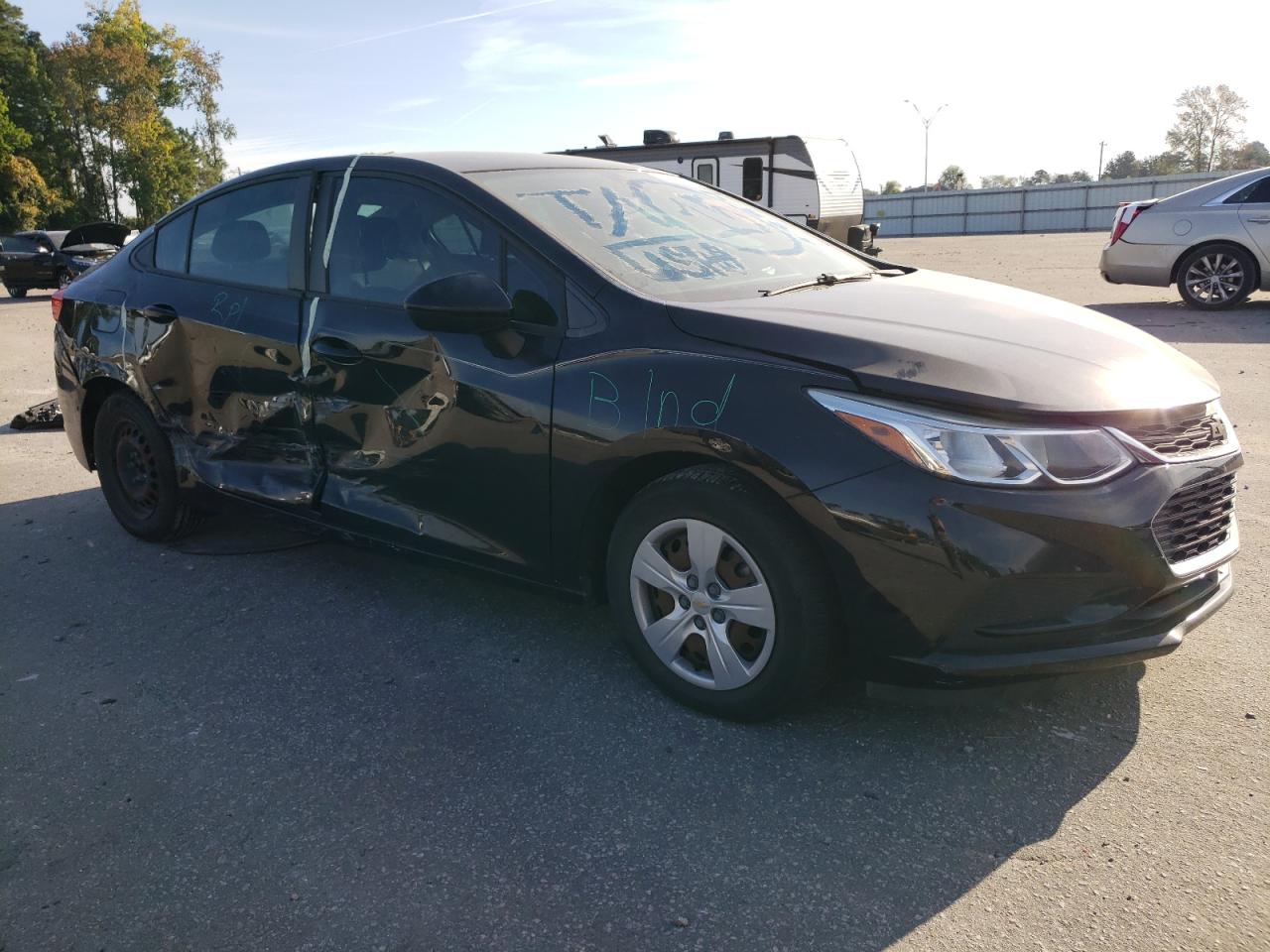 Photo 3 VIN: 1G1BC5SM3J7148206 - CHEVROLET CRUZE 