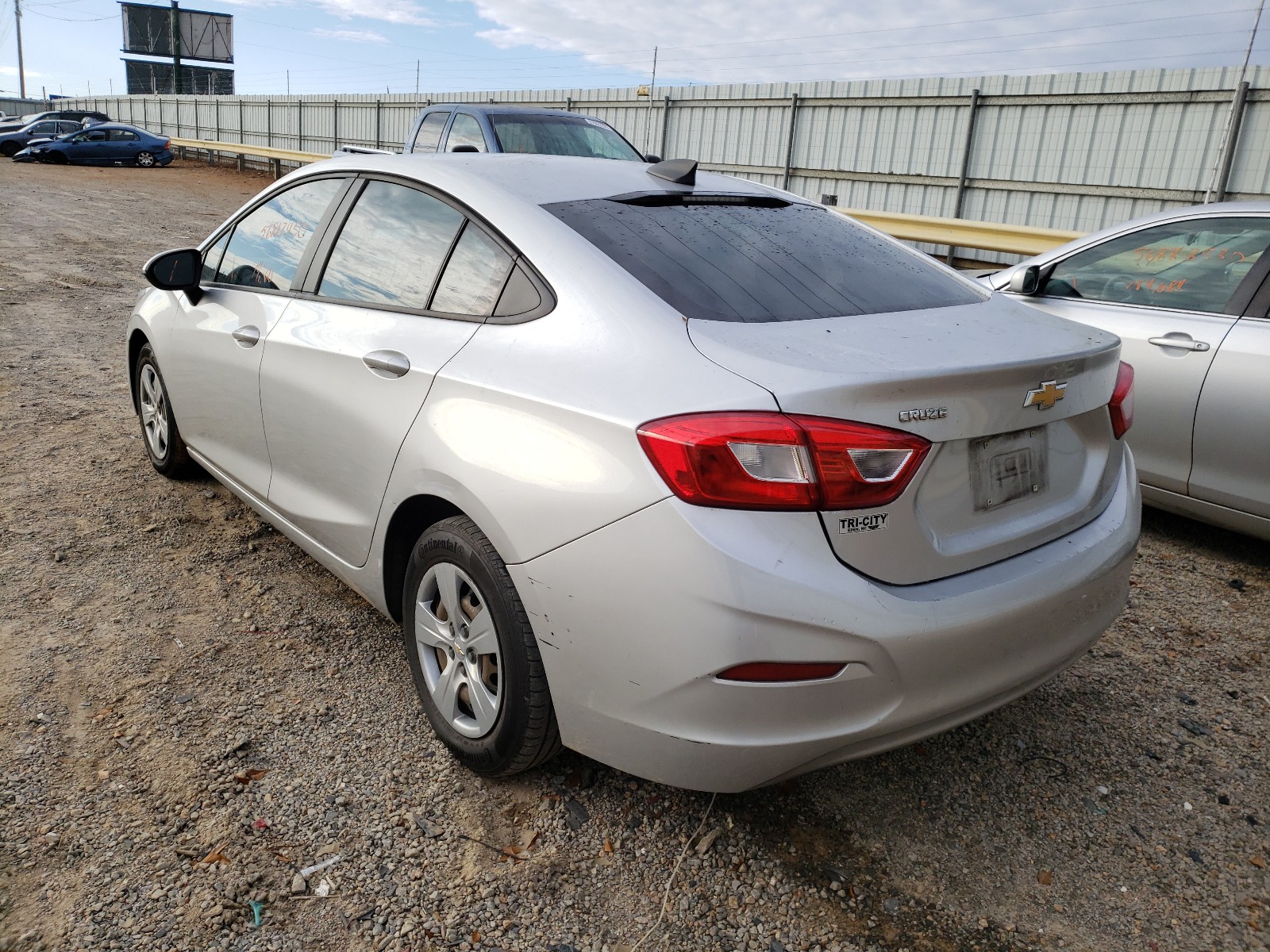 Photo 2 VIN: 1G1BC5SM4H7256134 - CHEVROLET CRUZE LS 