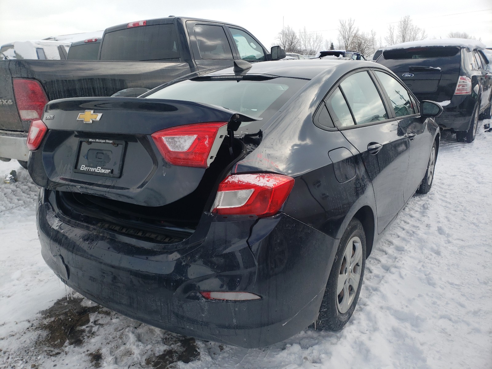 Photo 3 VIN: 1G1BC5SM5G7289321 - CHEVROLET CRUZE LS 