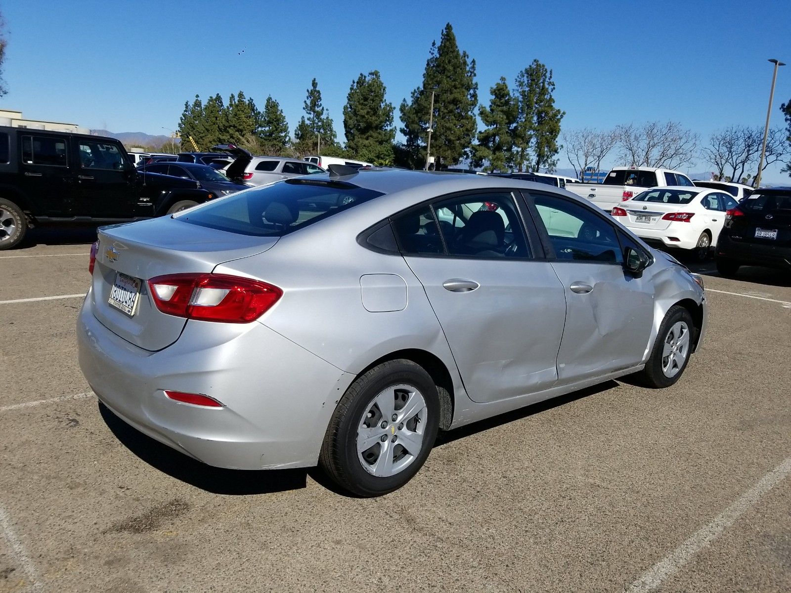 Photo 3 VIN: 1G1BC5SM5J7184480 - CHEVROLET CRUZE 