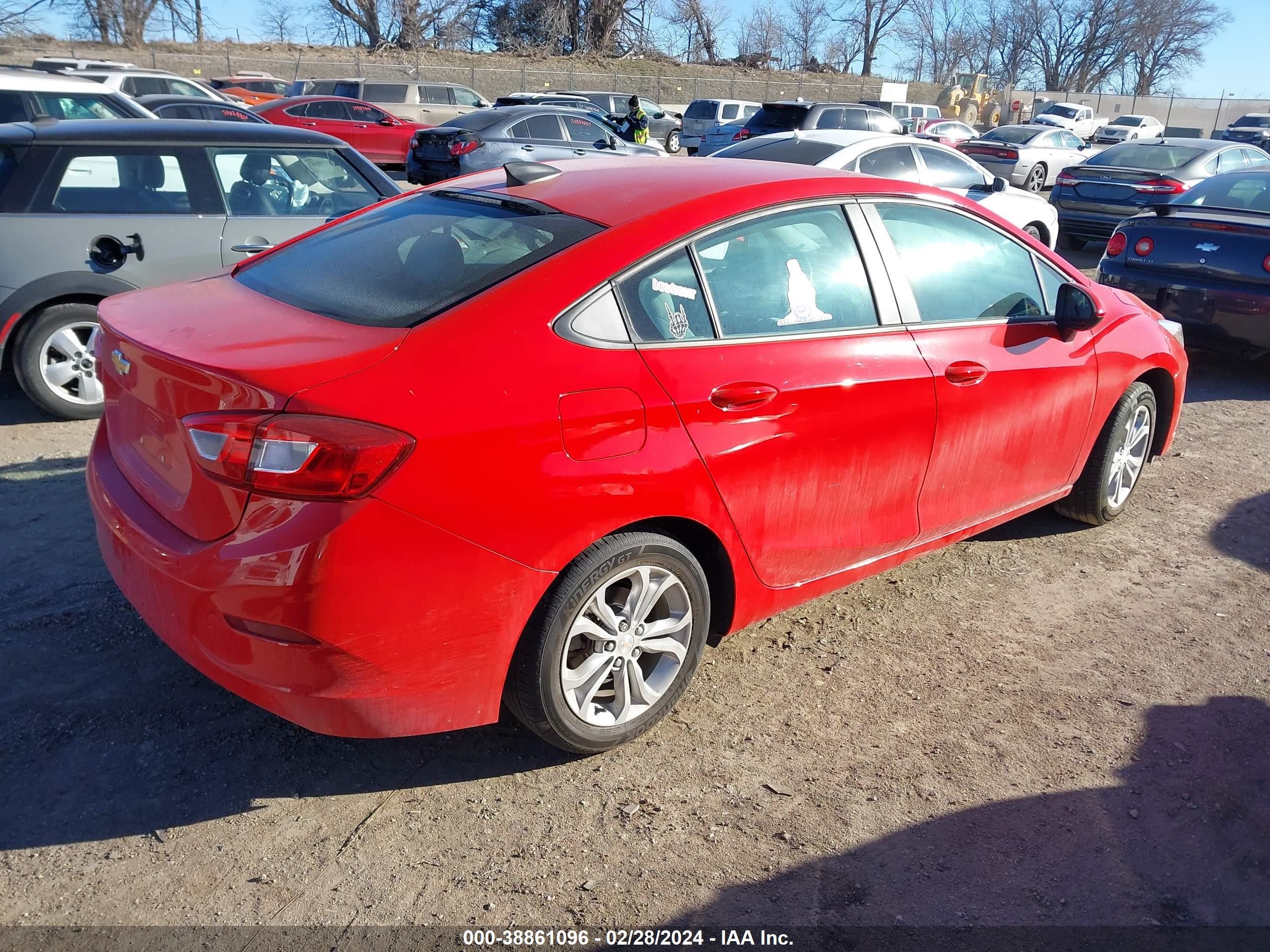 Photo 3 VIN: 1G1BC5SM5K7108209 - CHEVROLET CRUZE 