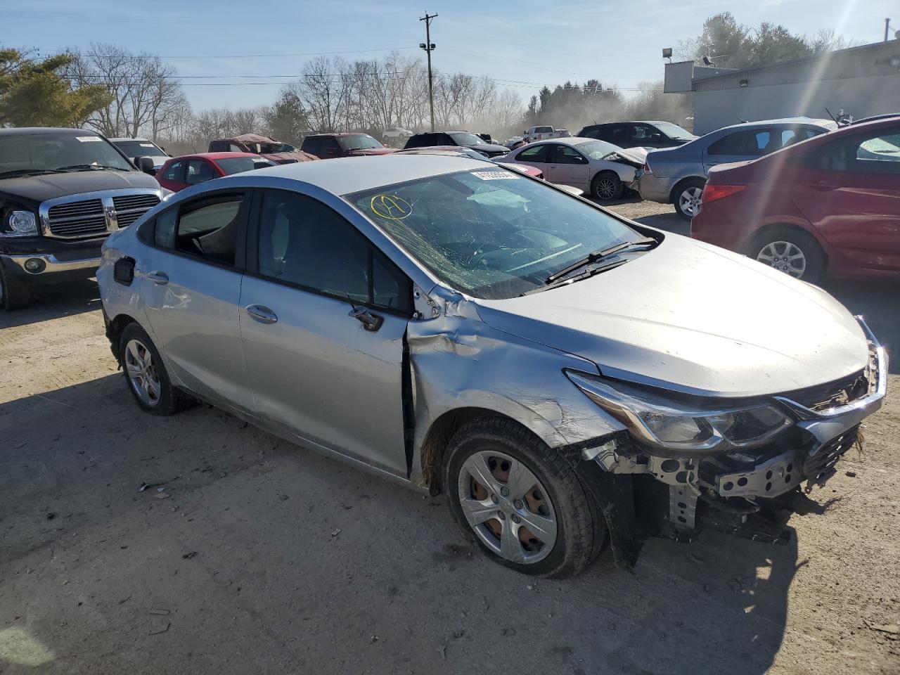 Photo 3 VIN: 1G1BC5SM6H7275767 - CHEVROLET CRUZE 