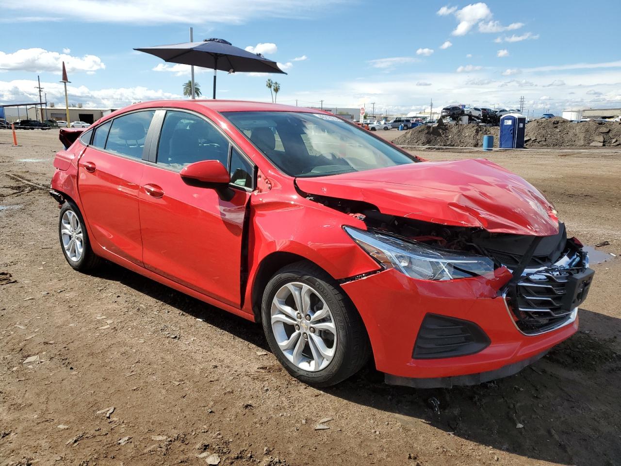 Photo 3 VIN: 1G1BC5SM7K7142636 - CHEVROLET CRUZE 