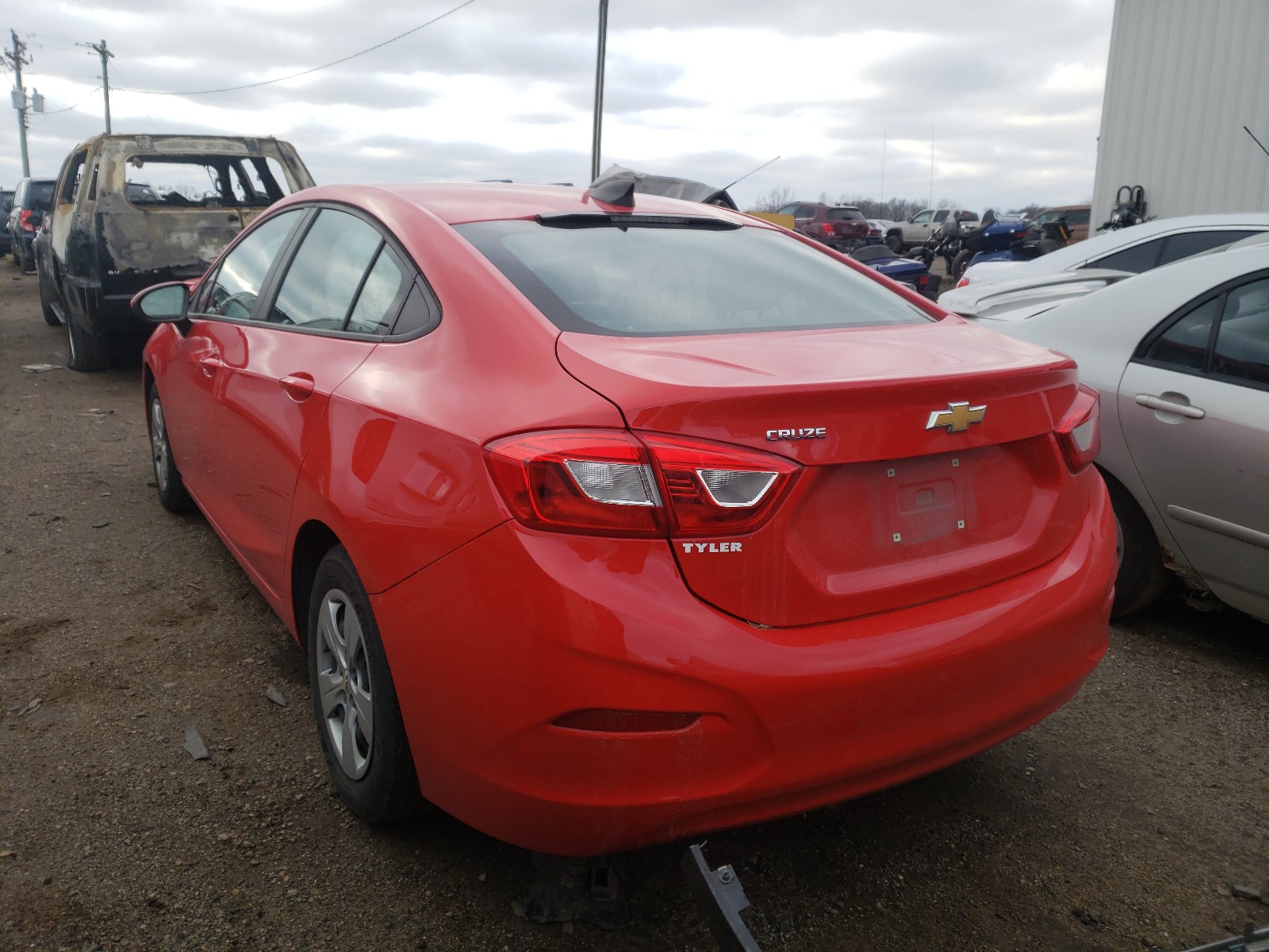 Photo 2 VIN: 1G1BC5SM8G7308475 - CHEVROLET CRUZE LS 