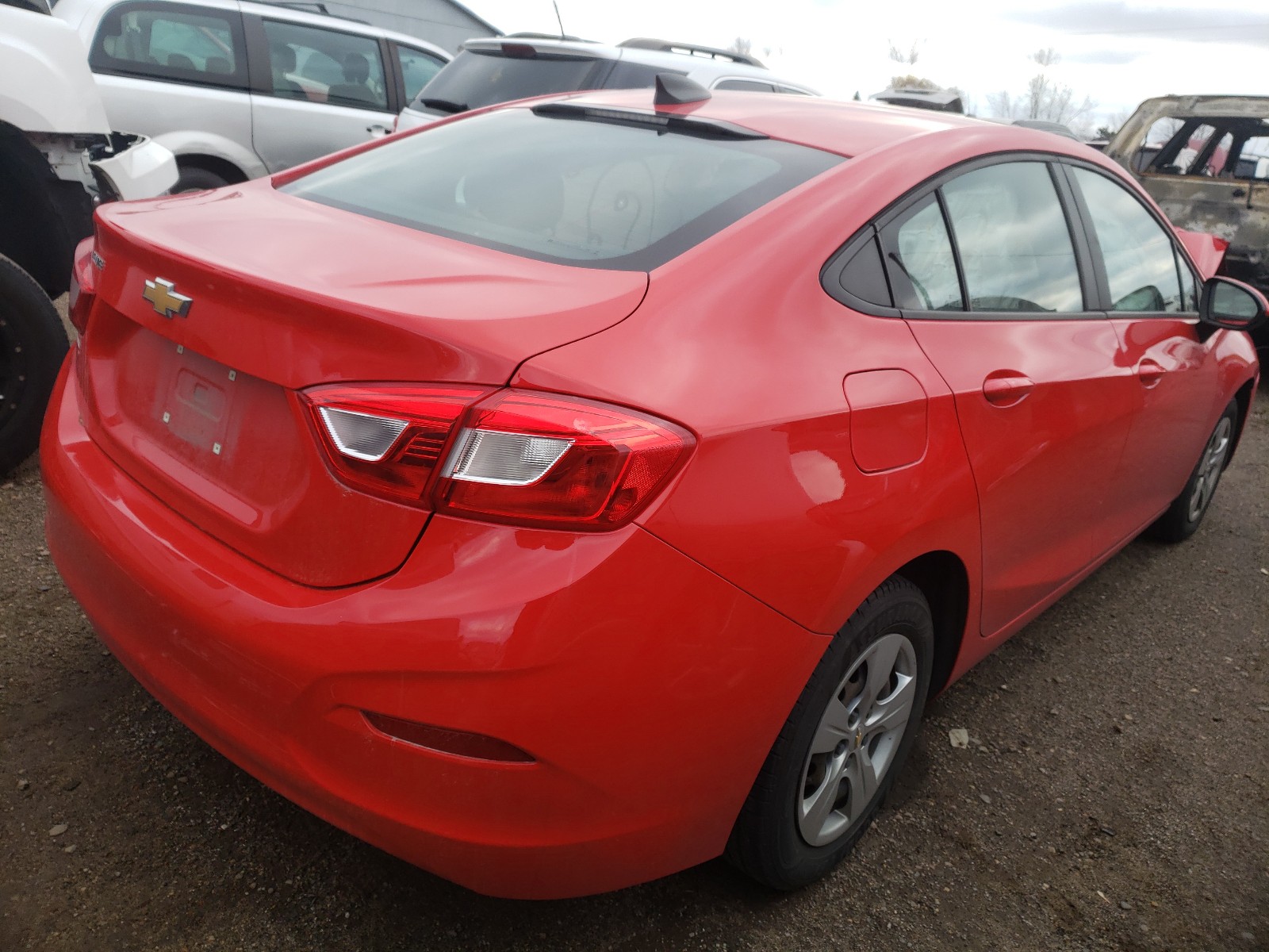 Photo 3 VIN: 1G1BC5SM8G7308475 - CHEVROLET CRUZE LS 