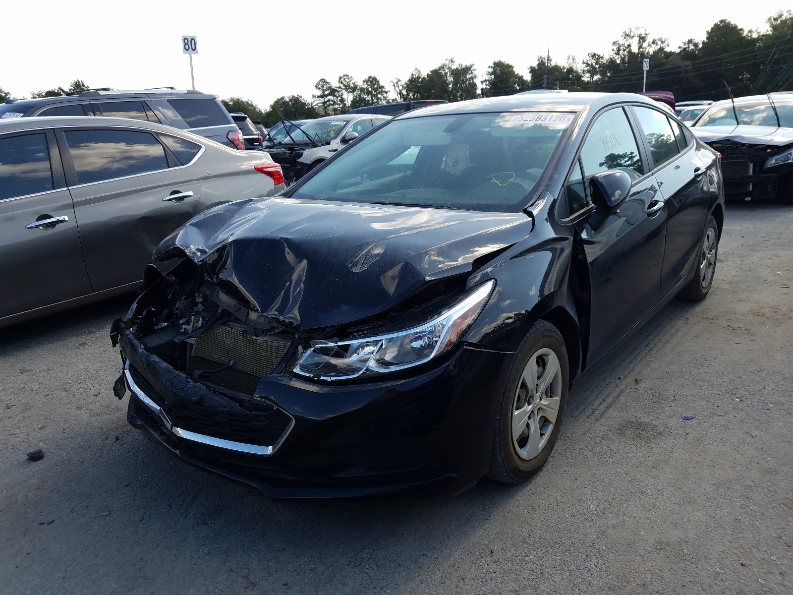 Photo 1 VIN: 1G1BC5SM8J7100118 - CHEVROLET CRUZE LS 