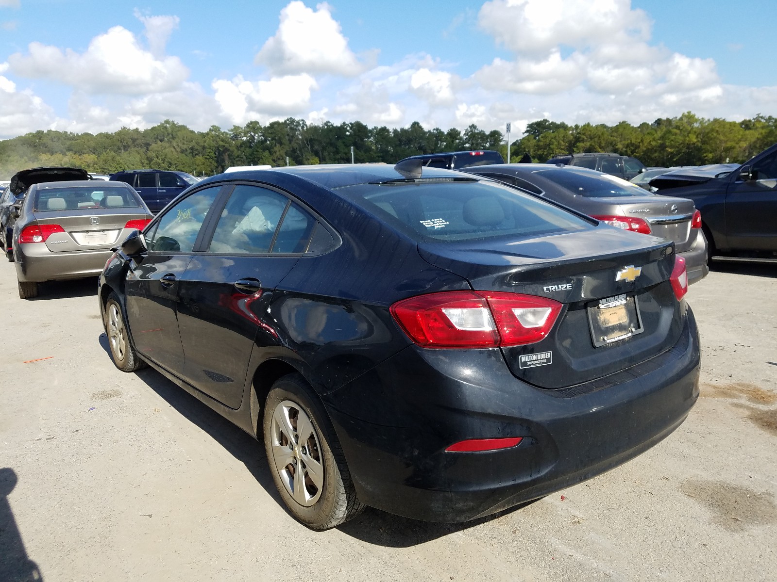 Photo 2 VIN: 1G1BC5SM8J7100118 - CHEVROLET CRUZE LS 