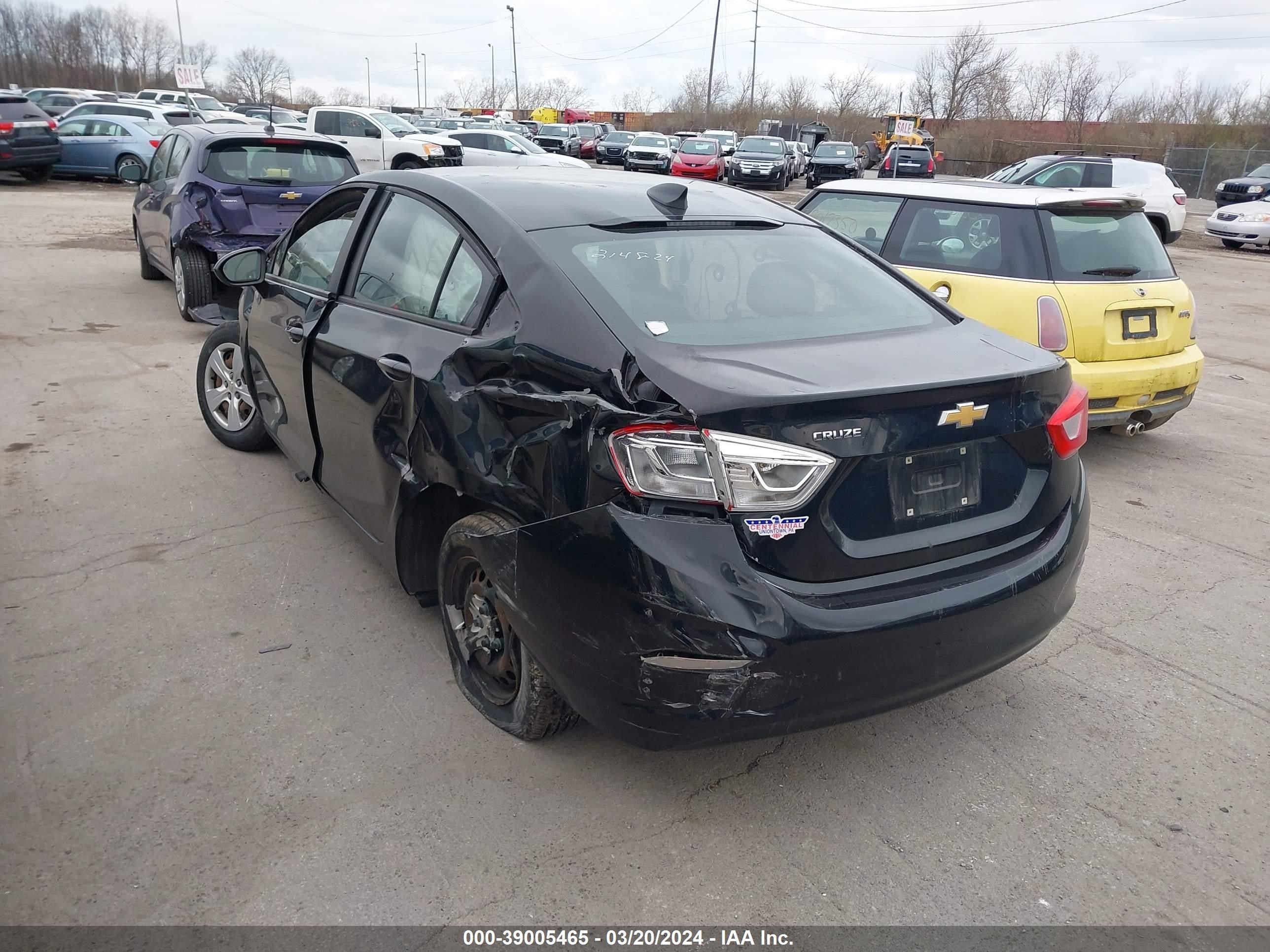 Photo 2 VIN: 1G1BC5SM9H7124437 - CHEVROLET CRUZE 