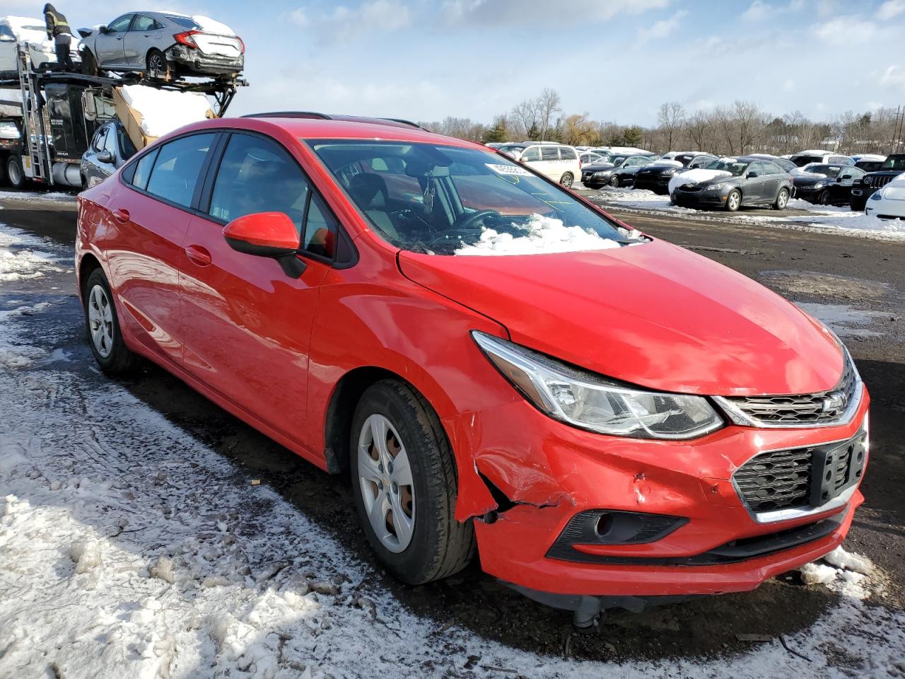 Photo 3 VIN: 1G1BC5SMXJ7241207 - CHEVROLET CRUZE 