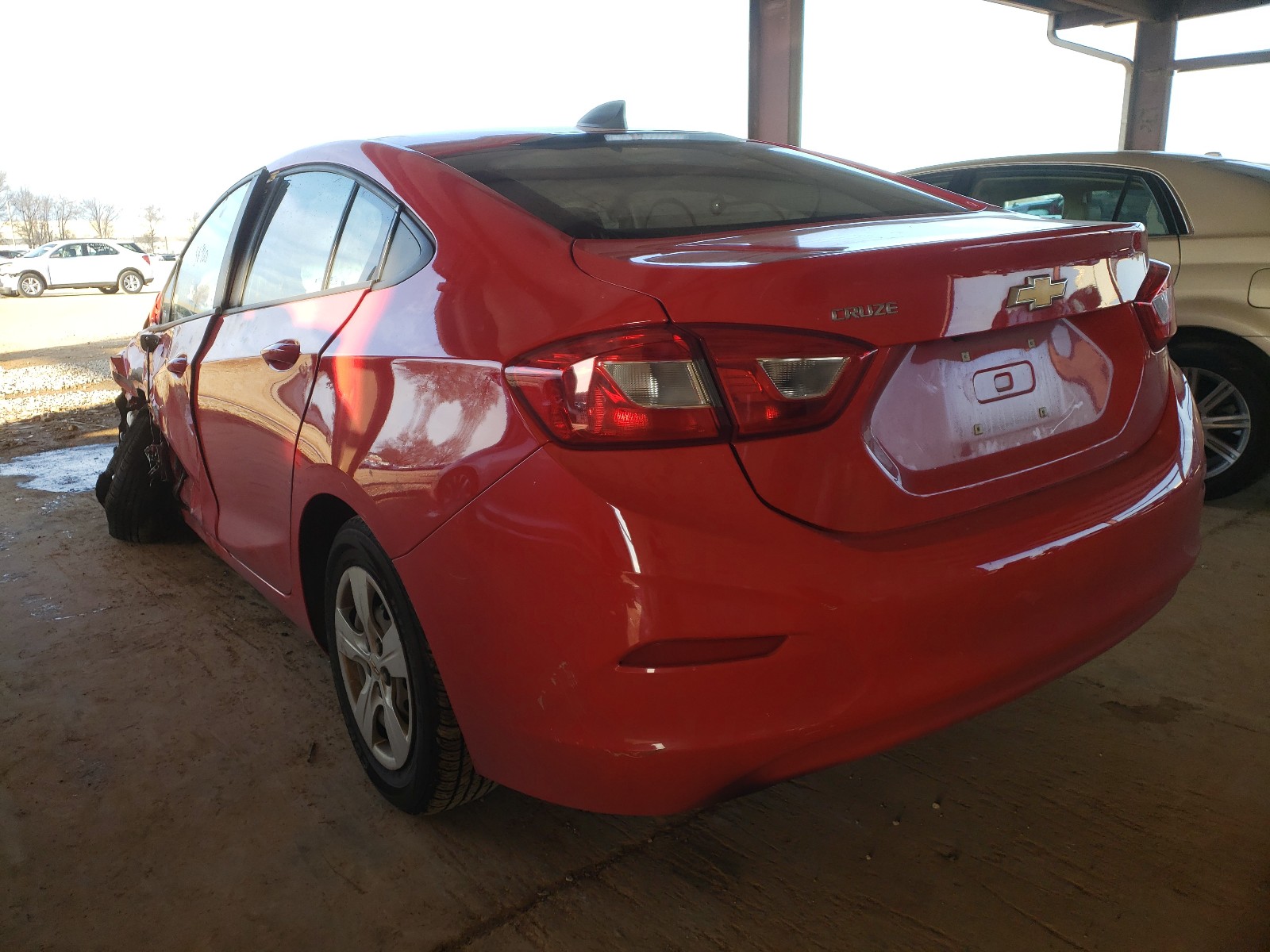 Photo 2 VIN: 1G1BC5SMXJ7248156 - CHEVROLET CRUZE LS 