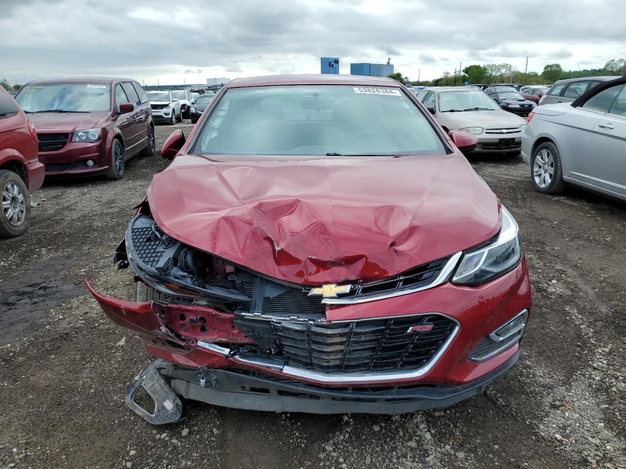 Photo 4 VIN: 1G1BD5SM5H7159943 - CHEVROLET CRUZE 